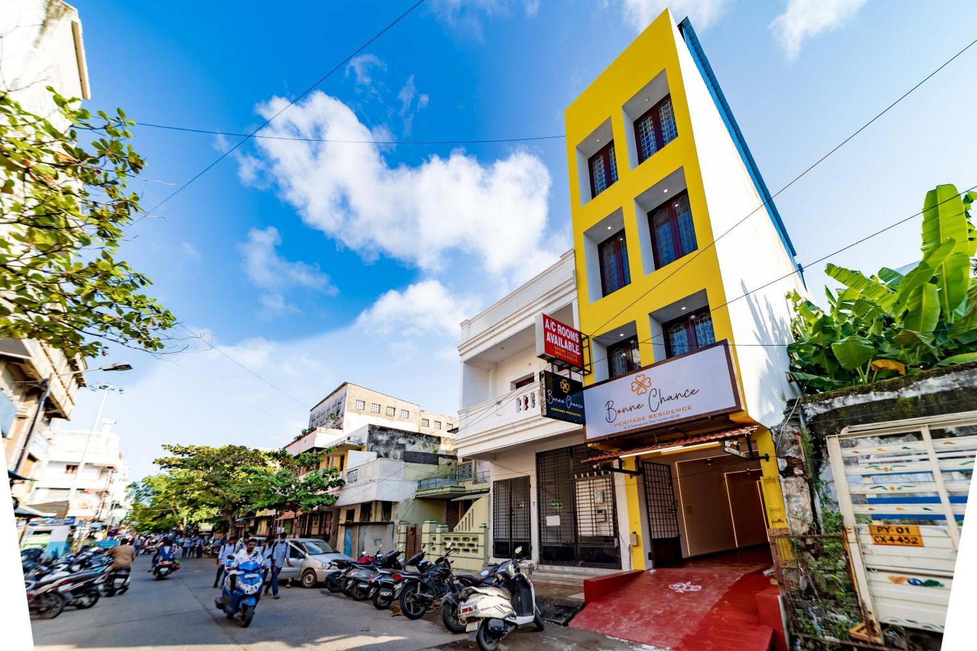 Bonne Chance Heritage Residence Pondicherry Dış mekan fotoğraf