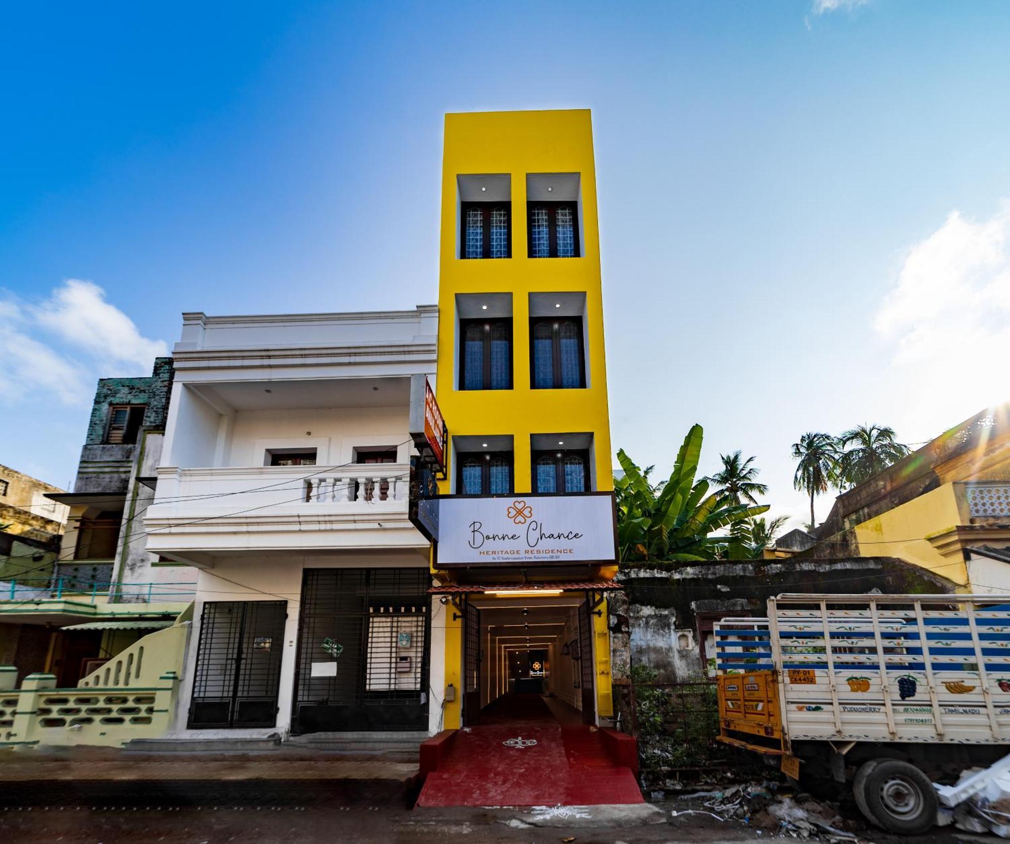 Bonne Chance Heritage Residence Pondicherry Dış mekan fotoğraf
